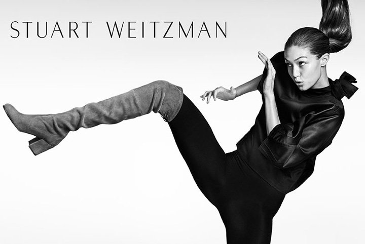 高端鞋履品牌 Stuart Weitzman 2025时尚广告最新资讯曝光