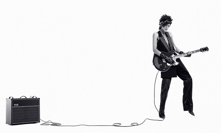 超模Chanel Iman《Harper's Bazaar》时尚杂志大片