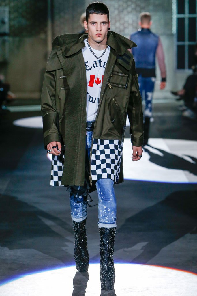 Dsquared2 2025米兰男装发布会男装秀