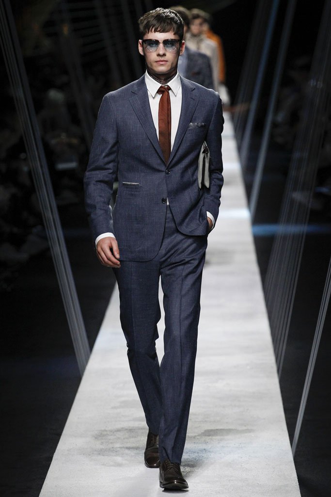 Canali（康纳利）2025米兰时装周男装秀