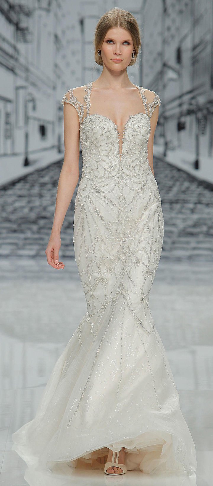 Justin Alexander 2025巴塞罗那婚纱周婚纱秀