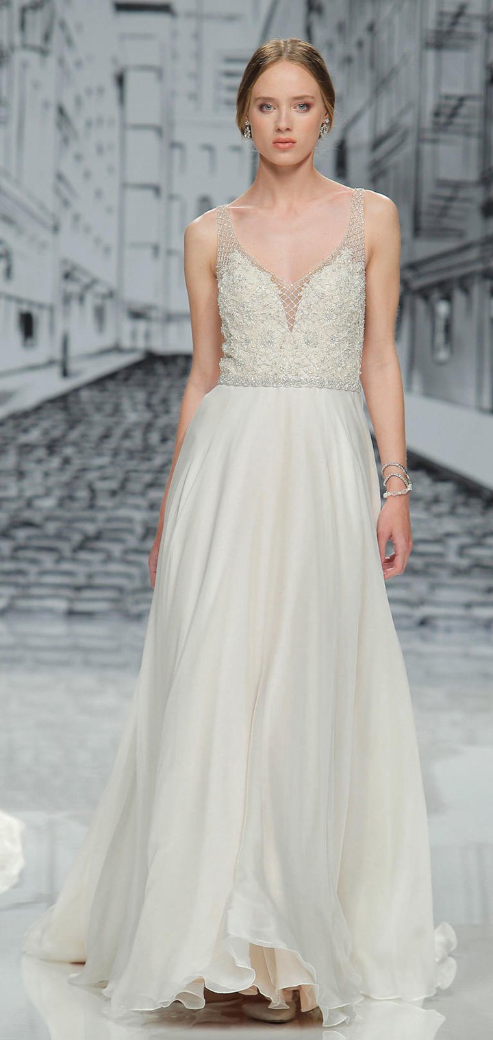 Justin Alexander 2025巴塞罗那婚纱周婚纱秀