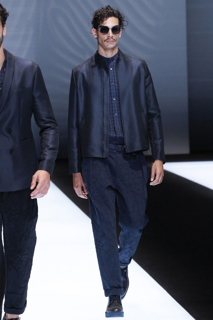 Emporio Armani 2025米兰时装发布会男装秀