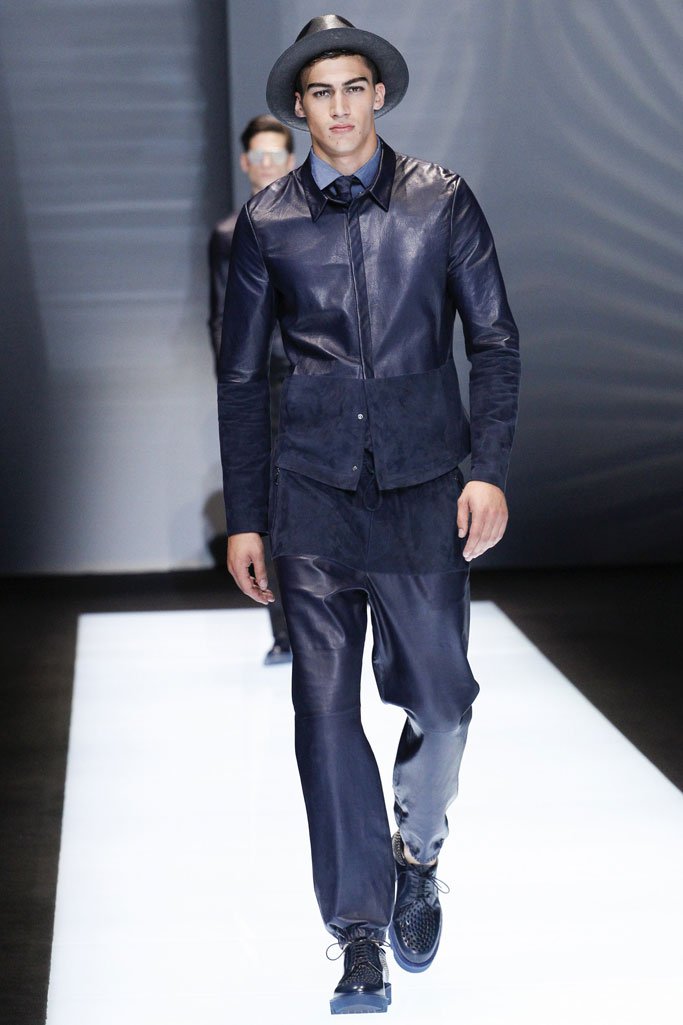 Emporio Armani 2025米兰时装发布会男装秀