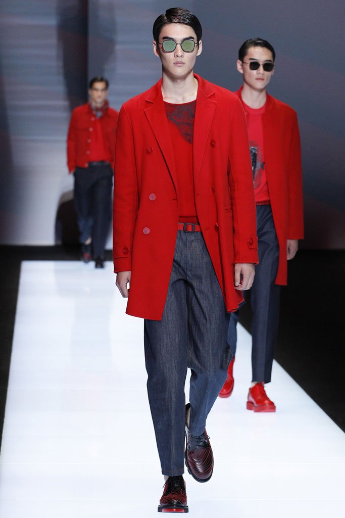 Emporio Armani 2025米兰时装发布会男装秀