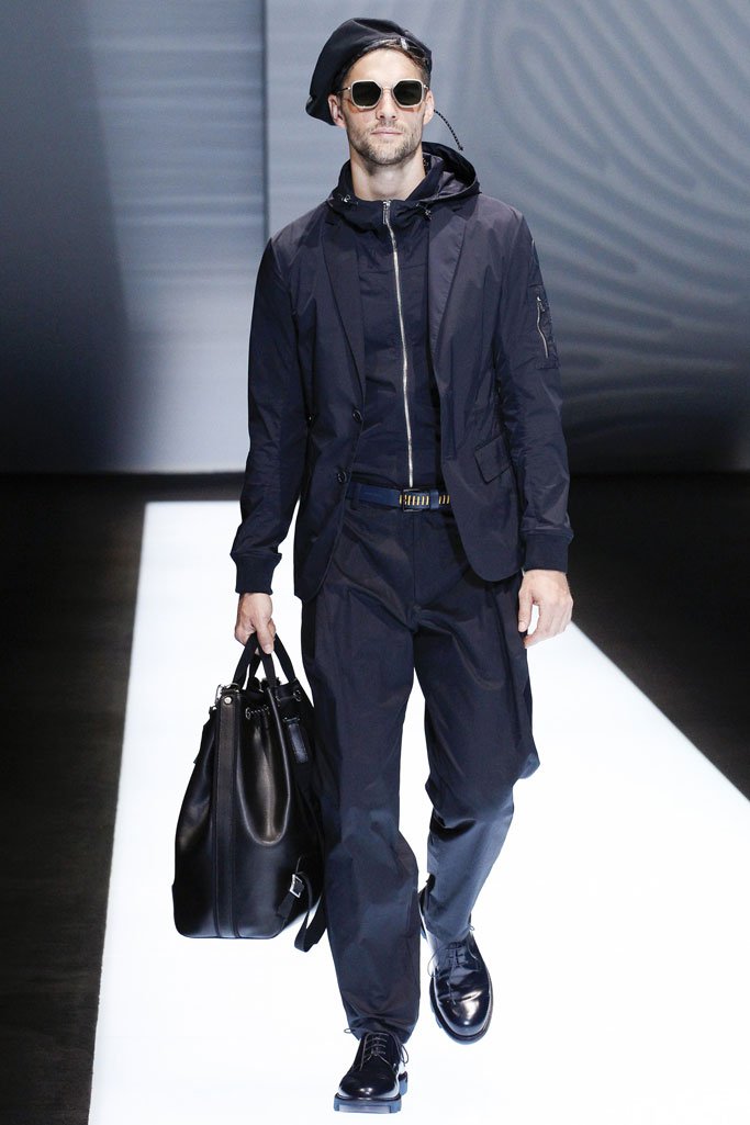 Emporio Armani 2025米兰时装发布会男装秀