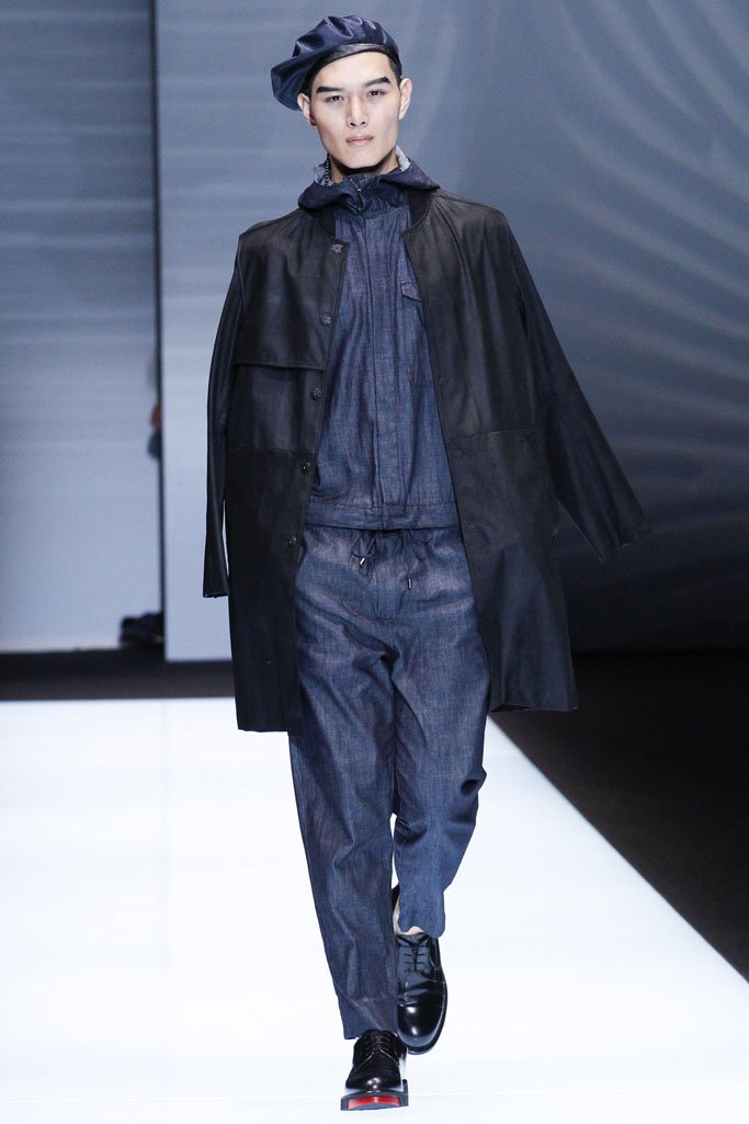 Emporio Armani 2025米兰时装发布会男装秀