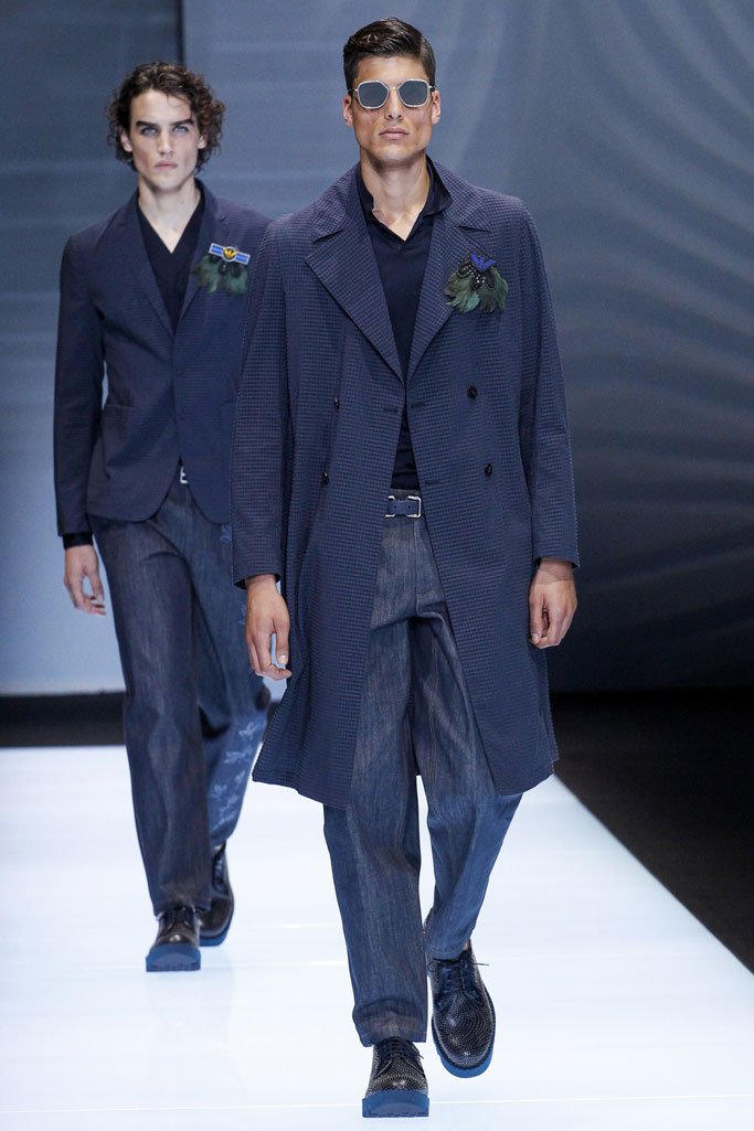 Emporio Armani 2025米兰时装发布会男装秀