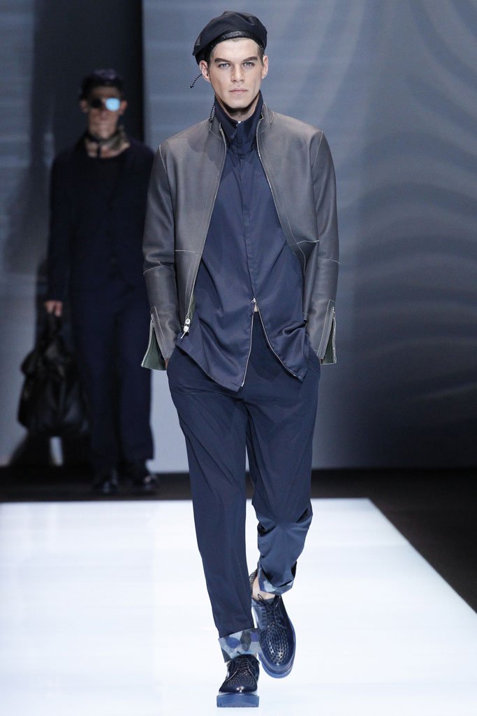 Emporio Armani 2025米兰时装发布会男装秀