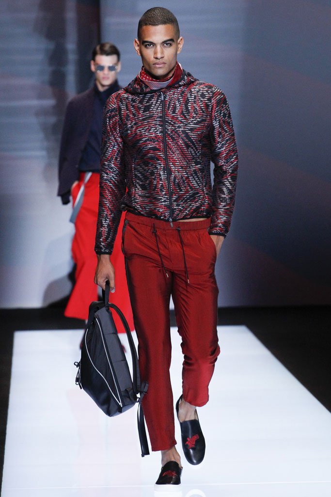 Emporio Armani 2025米兰时装发布会男装秀