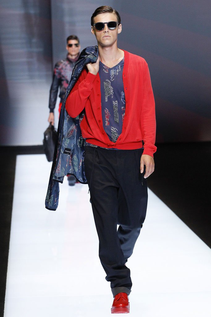 Emporio Armani 2025米兰时装发布会男装秀