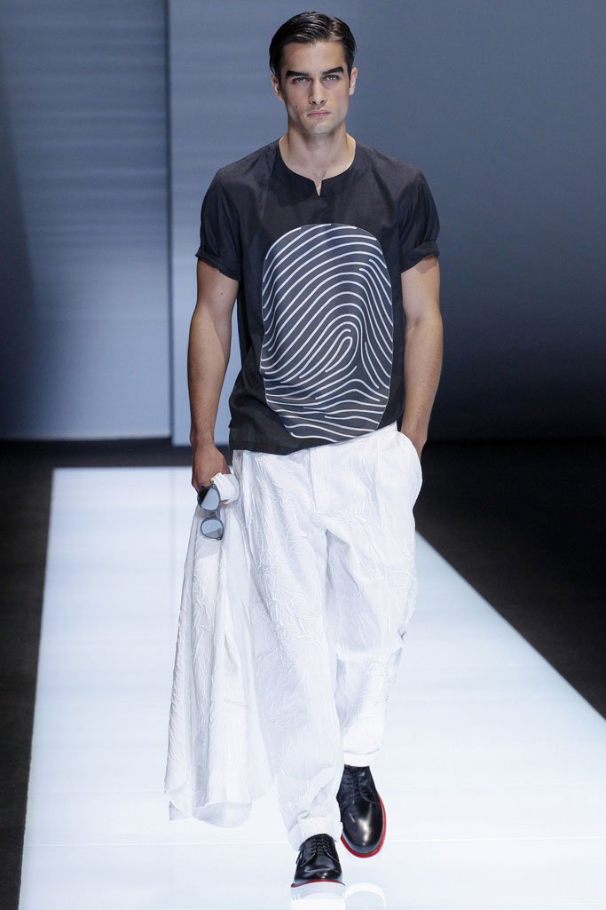 Emporio Armani 2025米兰时装发布会男装秀