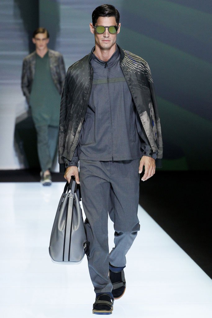Emporio Armani 2025米兰时装发布会男装秀