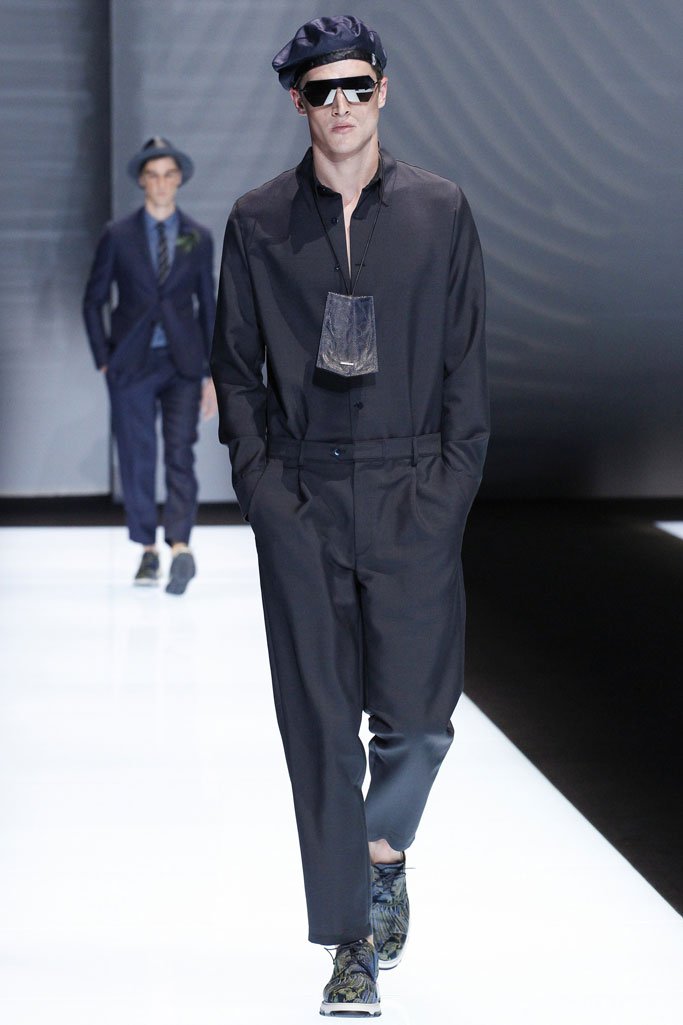 Emporio Armani 2025米兰时装发布会男装秀