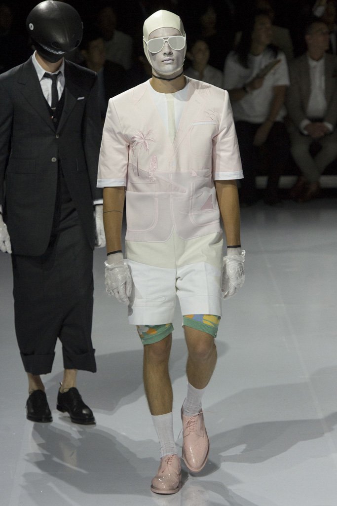 Thom Browne（汤姆·布朗）2025巴黎时装周男装秀