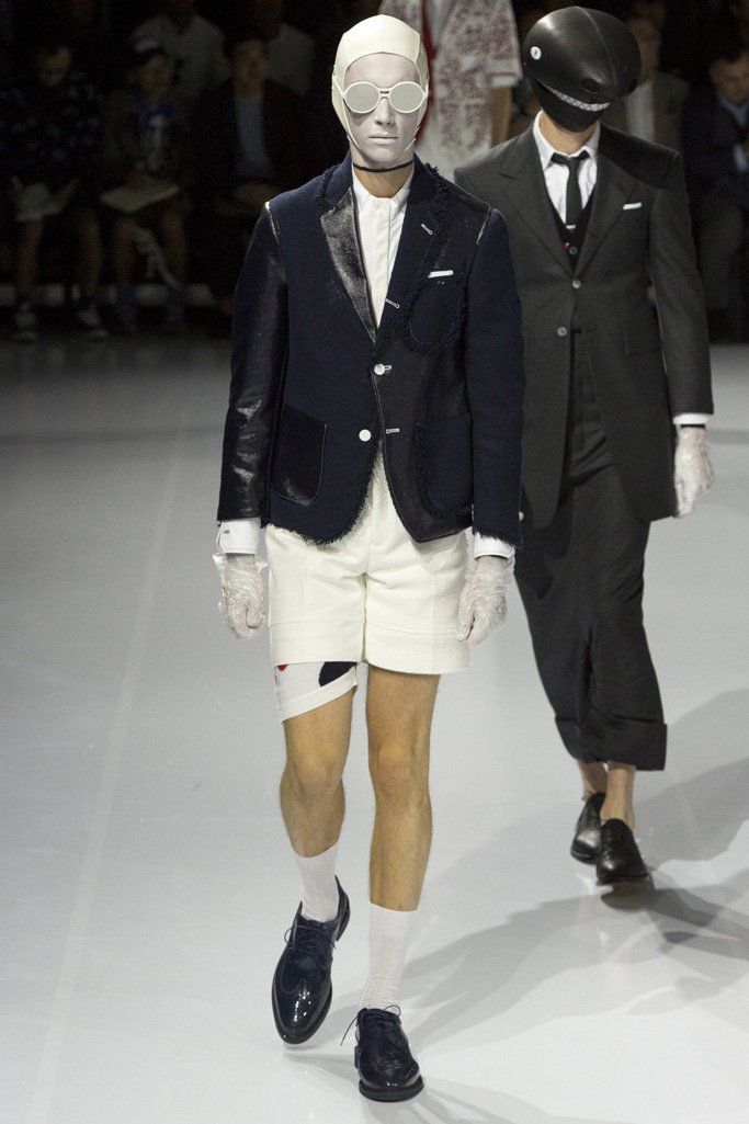 Thom Browne（汤姆·布朗）2025巴黎时装周男装秀