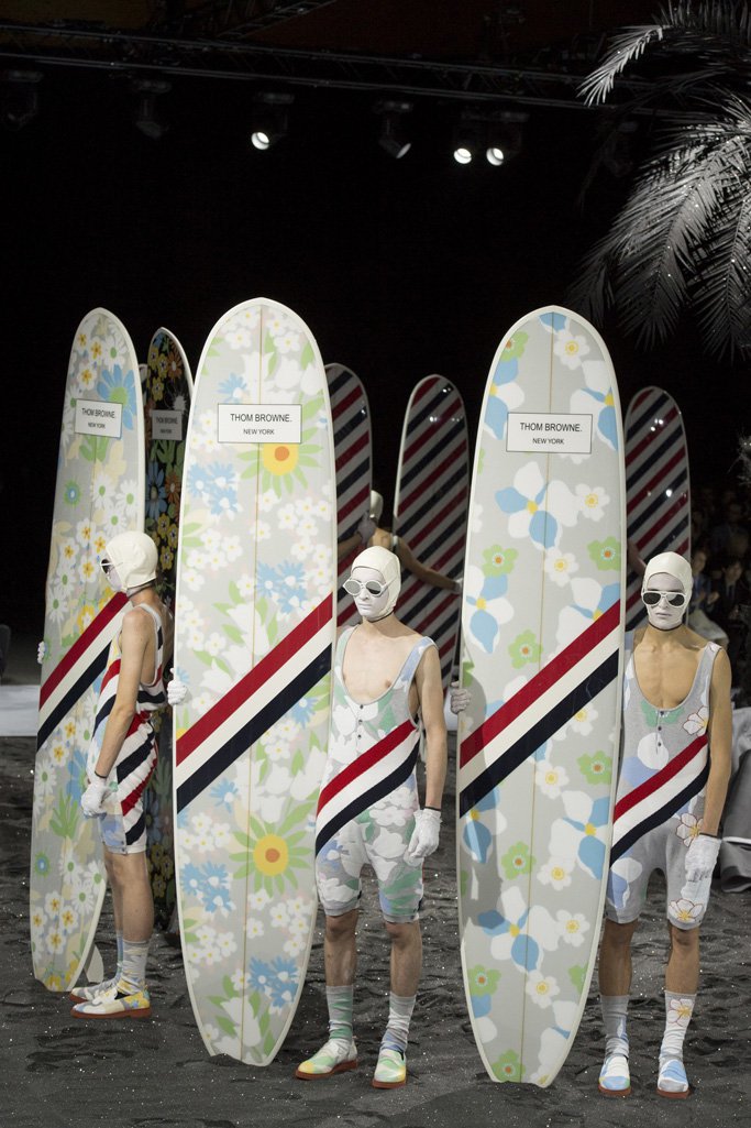 Thom Browne（汤姆·布朗）2025巴黎时装周男装秀