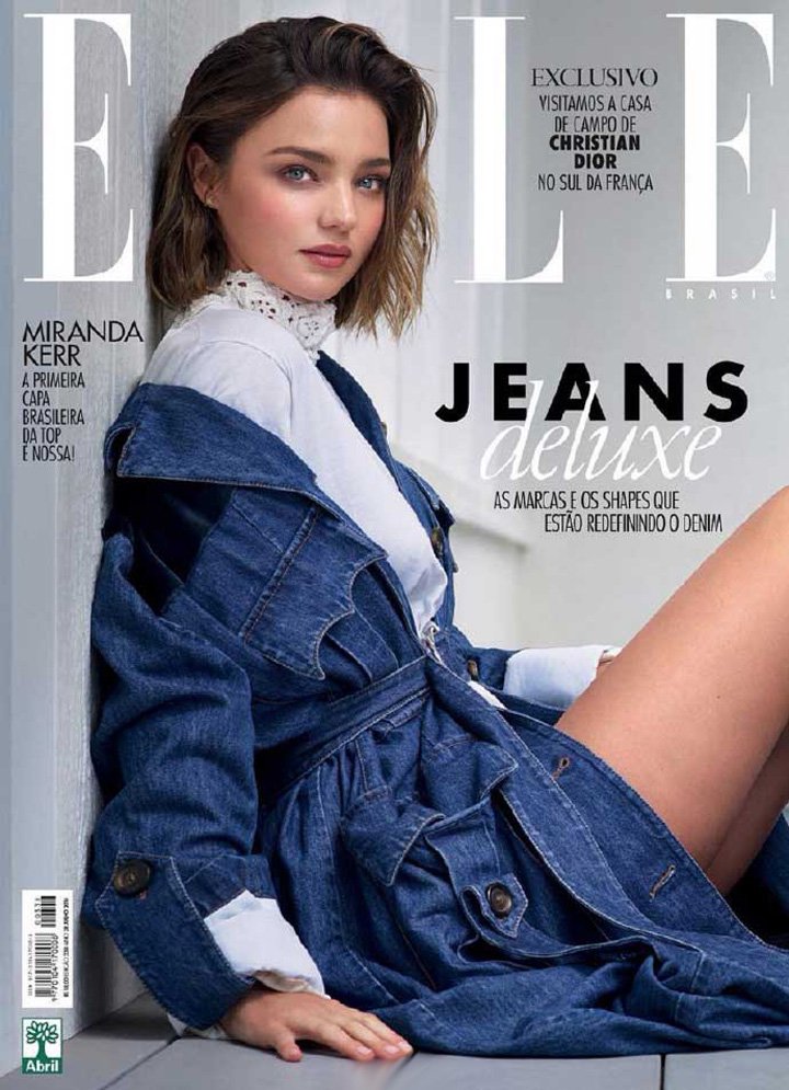 超模Miranda Kerr 演绎《Elle》时尚杂志大片