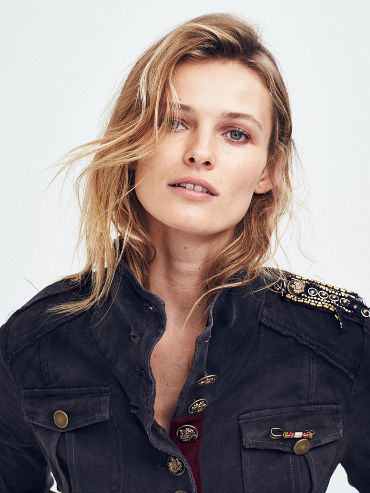 超模Edita Vilkeviciute演绎Free People 2025时尚广告大片