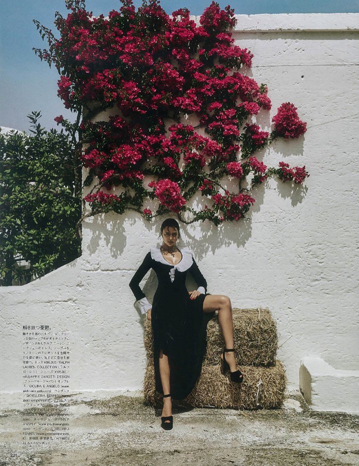 名模Irina Shayk演绎《Vogue》时尚杂志大片