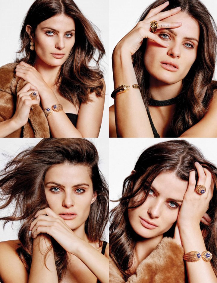 超模Isabeli Fontana演绎《Harper's Bazaar》时尚杂志大片