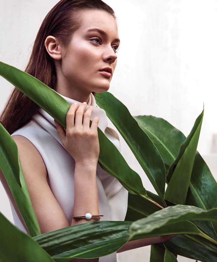 超模Jac Jagaciak 演绎《Marie Claire》杂志时尚大片