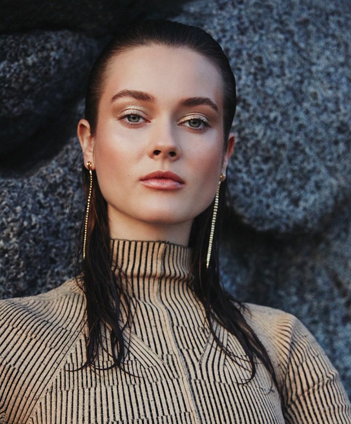 超模Jac Jagaciak 演绎《Marie Claire》杂志时尚大片