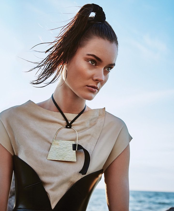 超模Jac Jagaciak 演绎《Marie Claire》杂志时尚大片