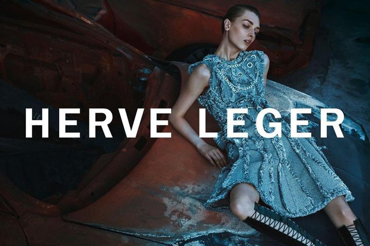 Herve Leger 2025秋冬广告大片