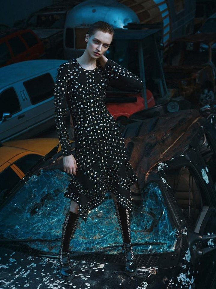 Herve Leger 2025秋冬广告大片