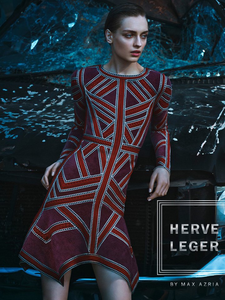 Herve Leger 2025秋冬广告大片