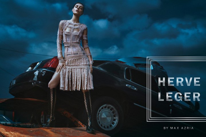 Herve Leger 2025秋冬广告大片