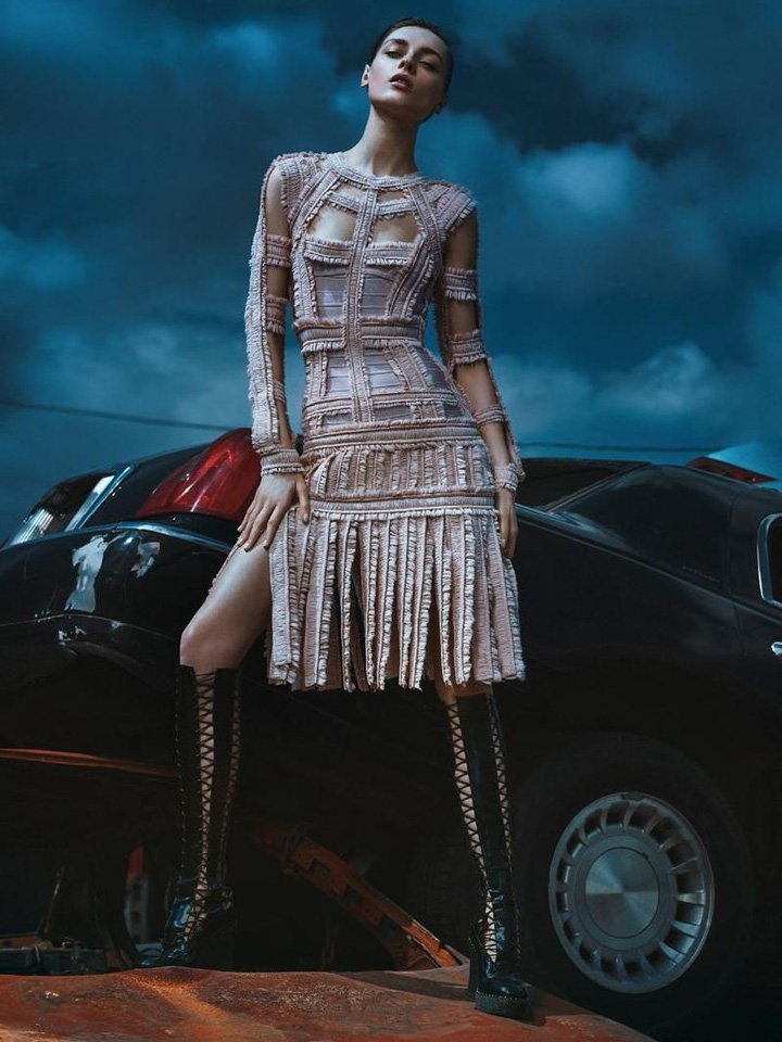 Herve Leger 2025秋冬广告大片