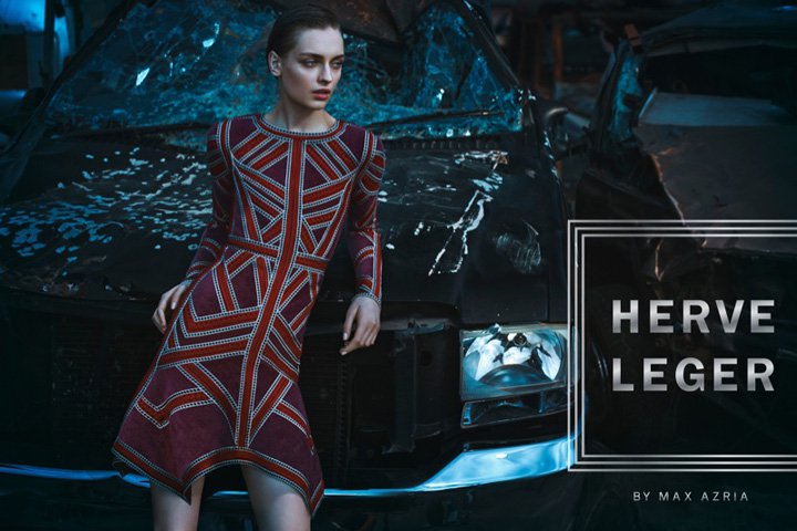 Herve Leger 2025秋冬广告大片