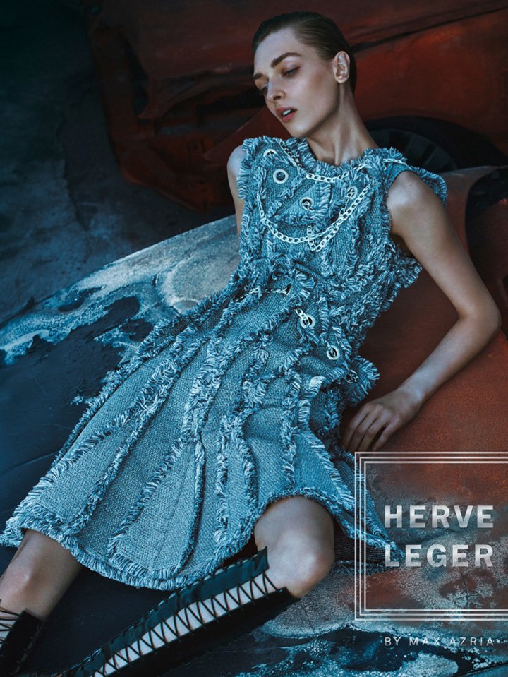 Herve Leger 2025秋冬广告大片