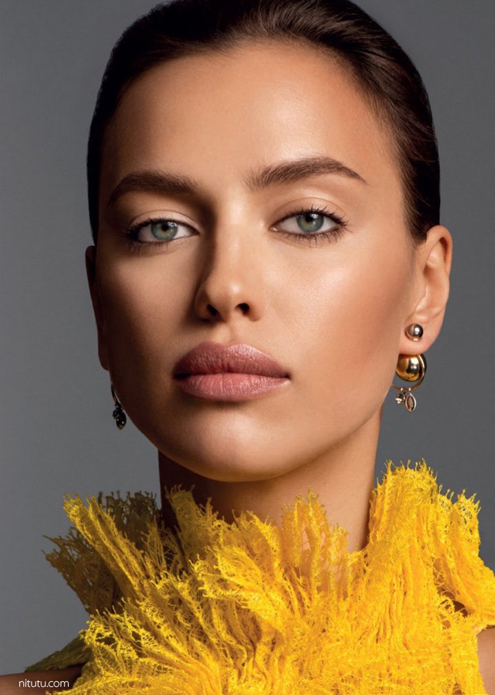 超模Irina Shayk 演绎《Glamour》时尚杂志大片