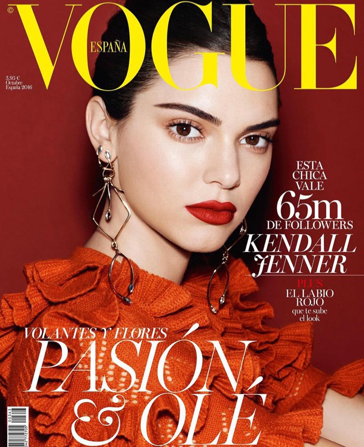超模Kendall Jenner 演绎《Vogue》时尚杂志大片