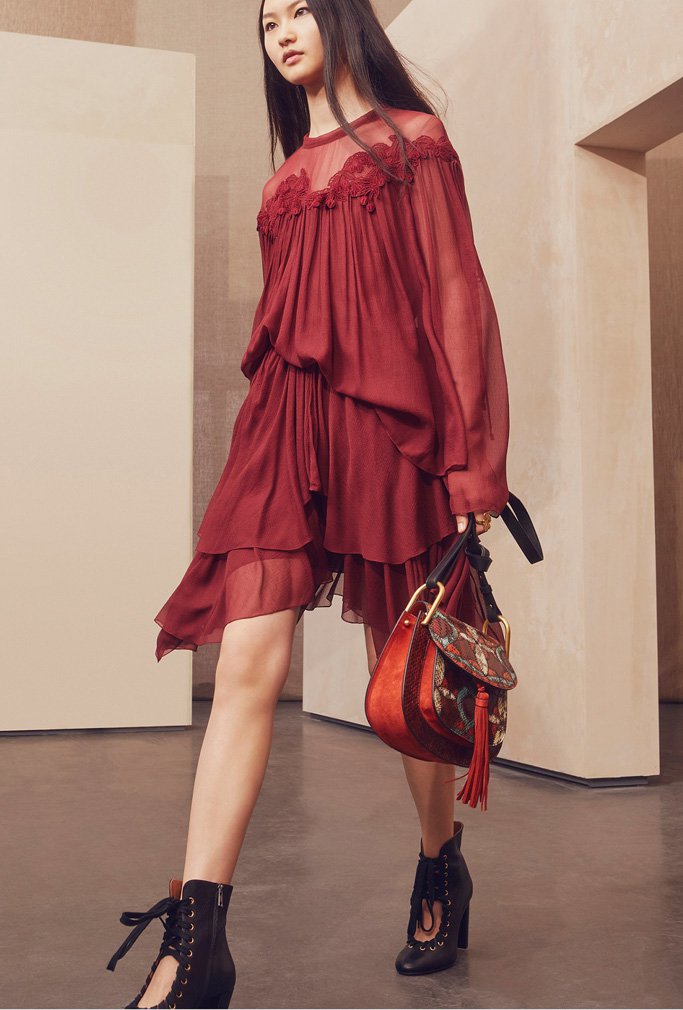 Chloé（寇依）2025早春系列时尚Lookbook