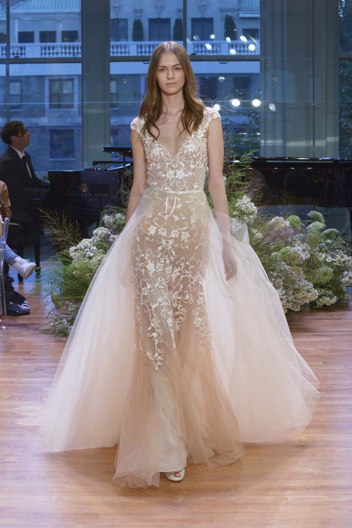 Monique Lhuillier 2025秋冬婚纱礼服系列