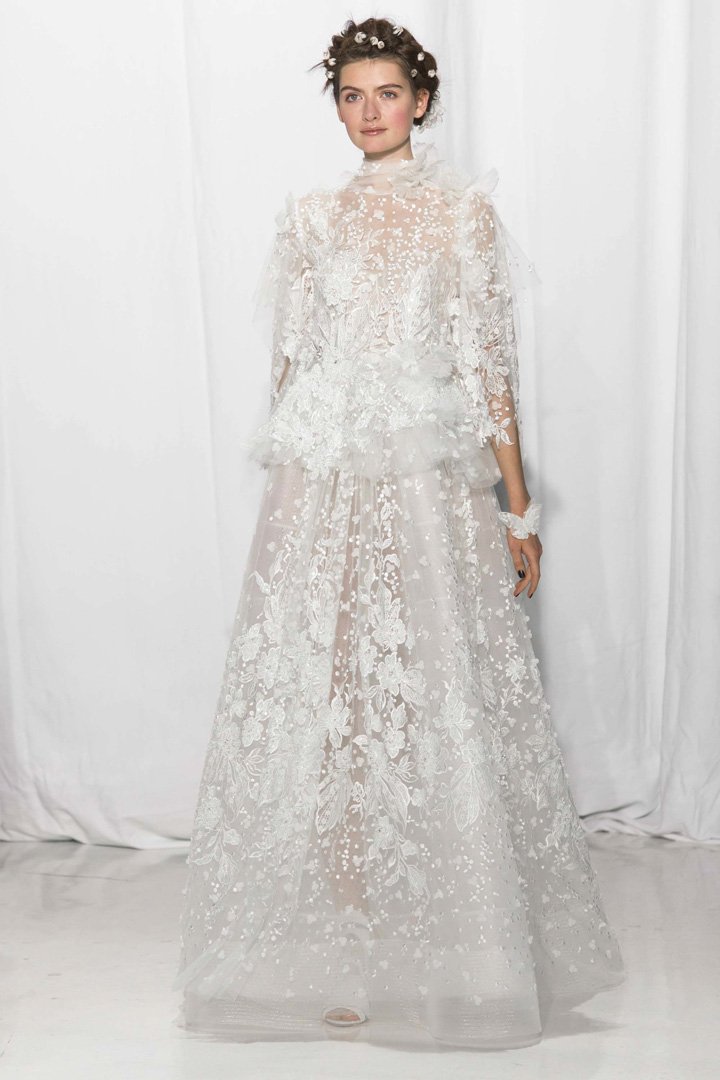 Reem Acra（雷姆·阿克拉）2025纽约婚纱周婚纱秀