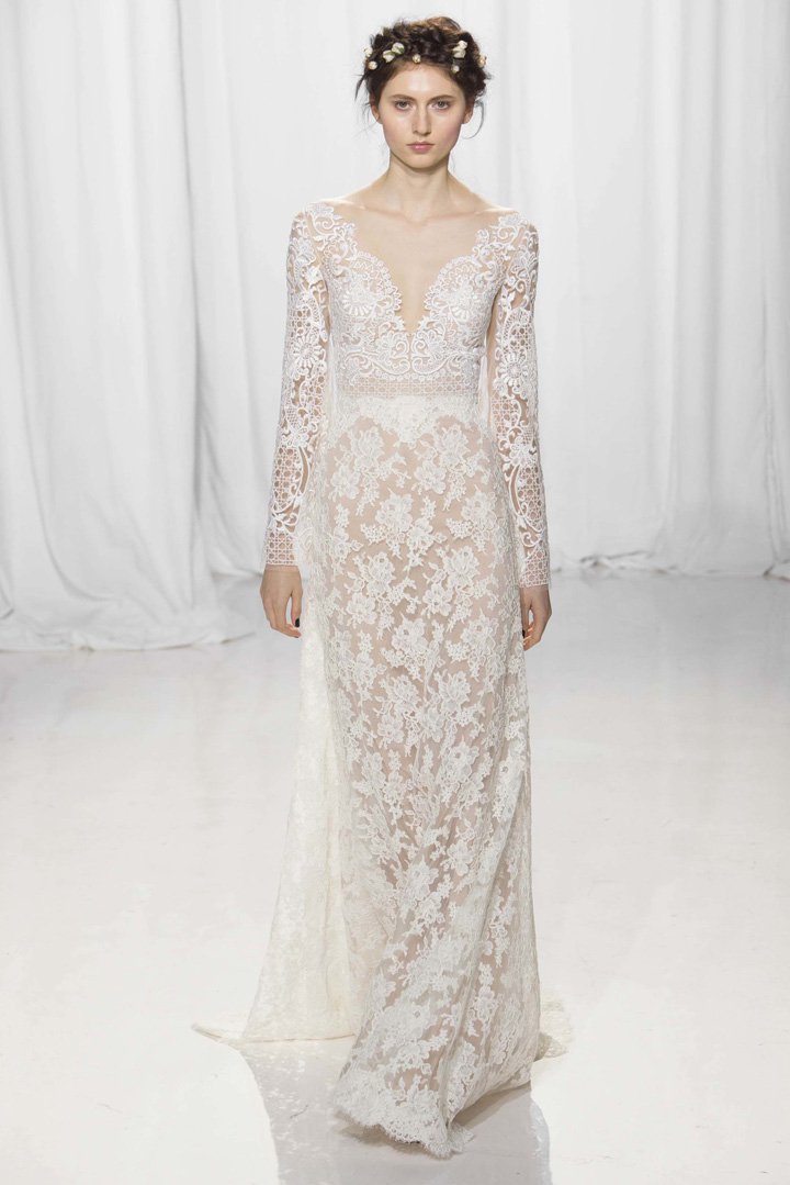 Reem Acra（雷姆·阿克拉）2025纽约婚纱周婚纱秀