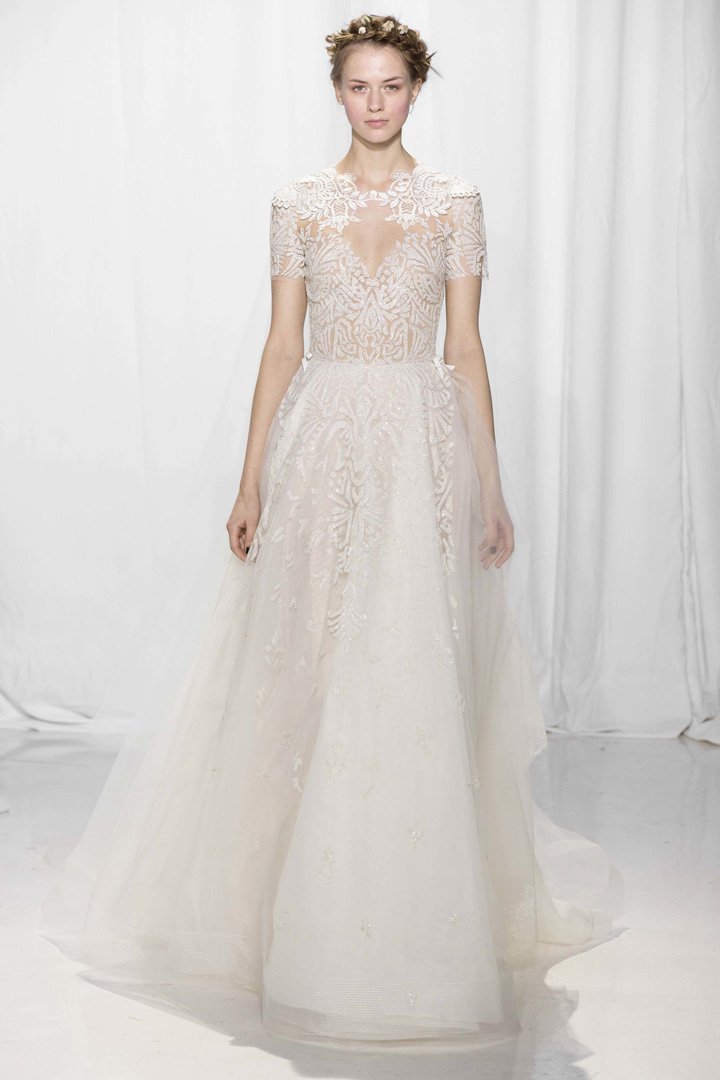 Reem Acra（雷姆·阿克拉）2025纽约婚纱周婚纱秀