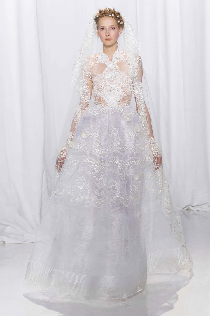 Reem Acra（雷姆·阿克拉）2025纽约婚纱周婚纱秀