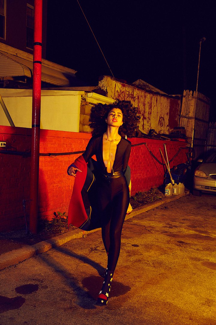 模特Luz Pavon 演绎《Vogue》时尚杂志大片