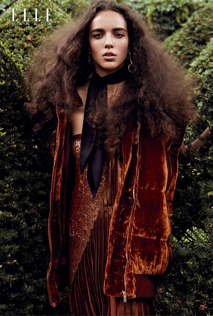 模特Emm Arruda 演绎《Elle》时尚杂志大片