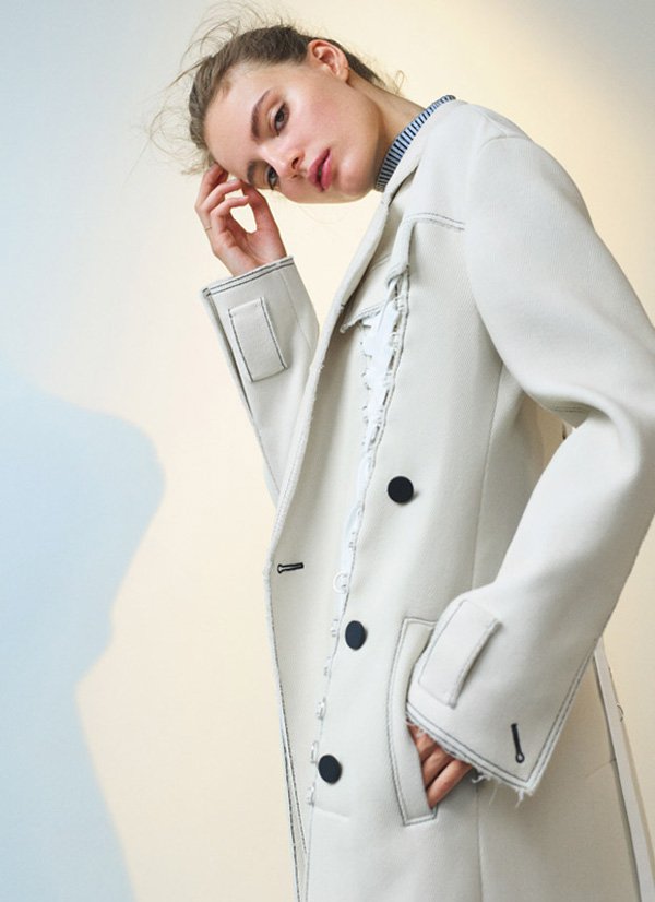 超模Tilda Lindstam 演绎《Vogue》时尚杂志大片