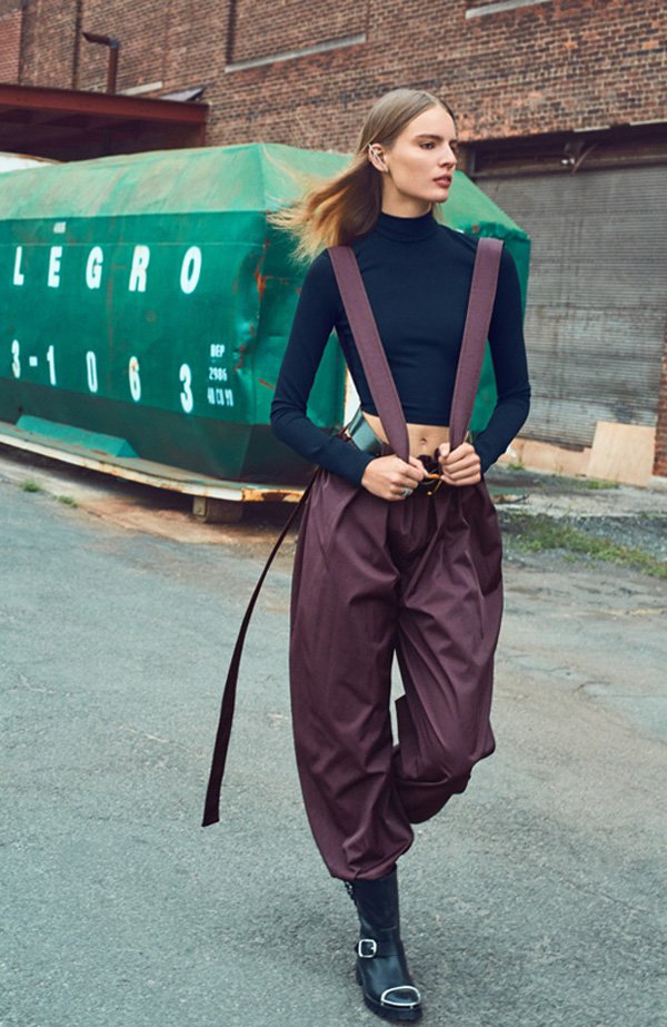 超模Tilda Lindstam 演绎《Vogue》时尚杂志大片