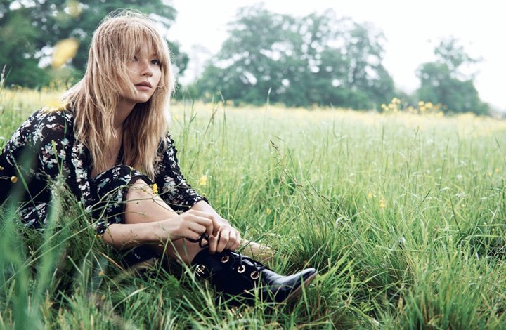 女星Haley Bennett 演绎《Dior》时尚杂志大片