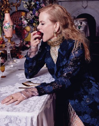 女星Nicole Kidman 演绎《Flaunt》时尚杂志大片