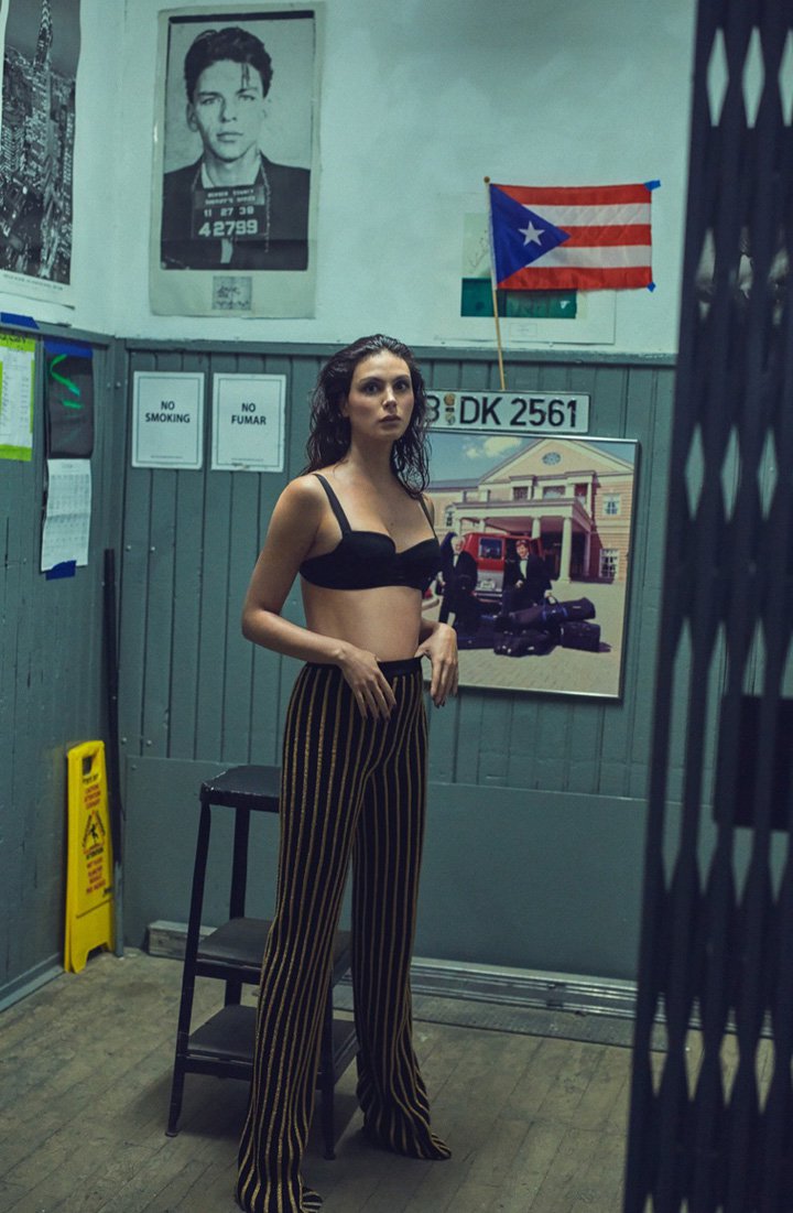 女星Morena Baccarin（莫瑞娜·巴卡琳）演绎《GQ》时尚杂志大片